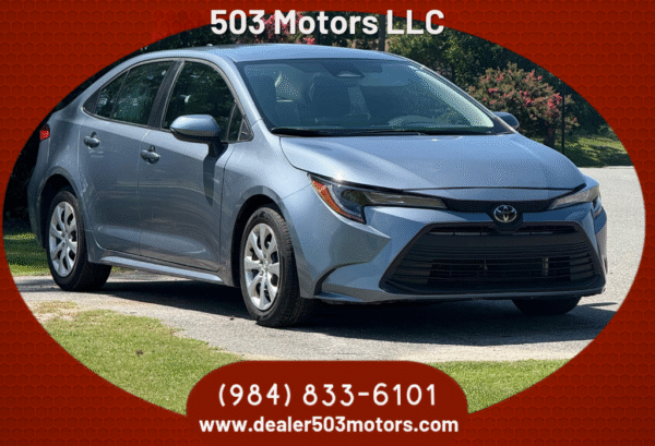 503 Motors LLC 2023 Toyota Corolla Blue 26.000 millas