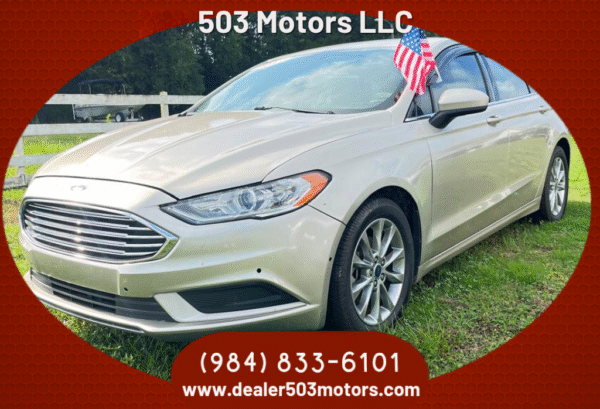 2017 Ford Fusión SE 66.000 millas