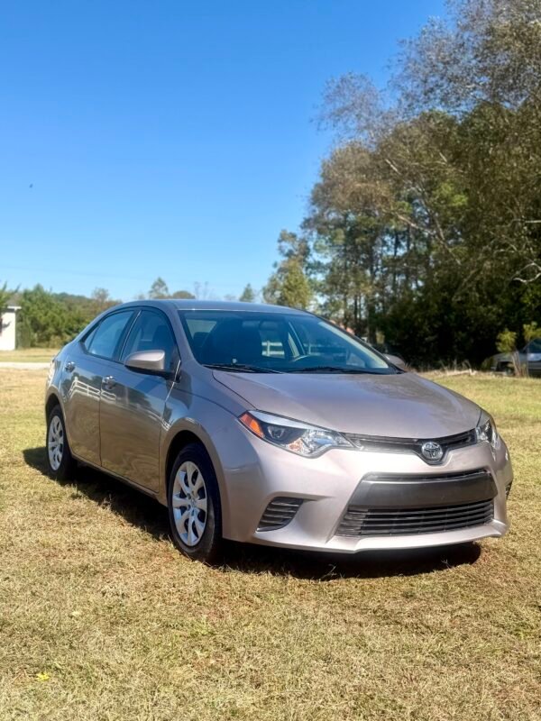 2015 TOYOTA COROLLA L 
30,MIL MILLAS