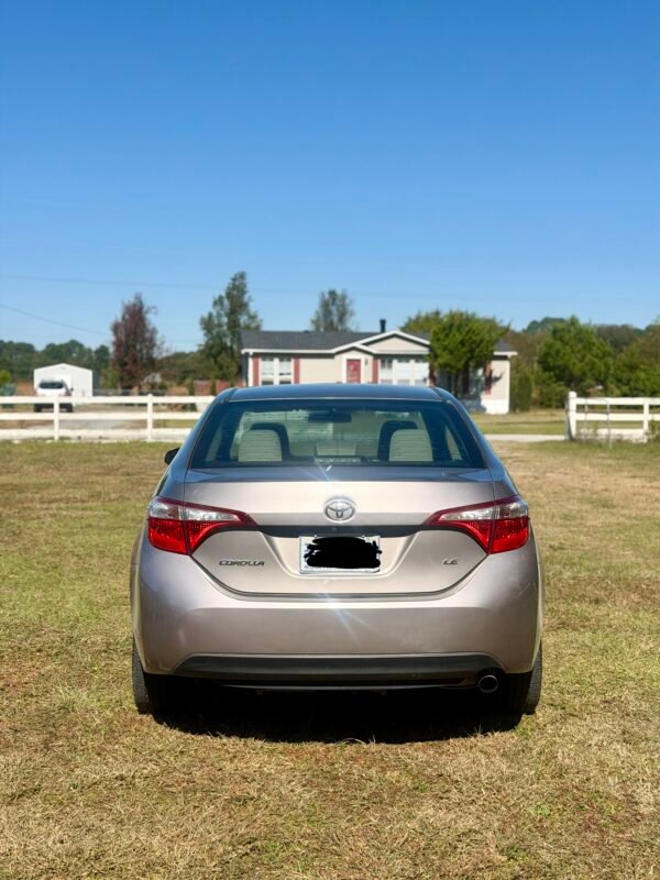 2015 TOYOTA COROLLA L 
30,MIL MILLAS
