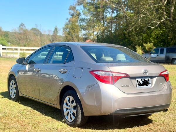 2015 TOYOTA COROLLA L 
30,MIL MILLAS