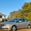 2014 HONDA CIVIC LX 57 MIL MILLAS