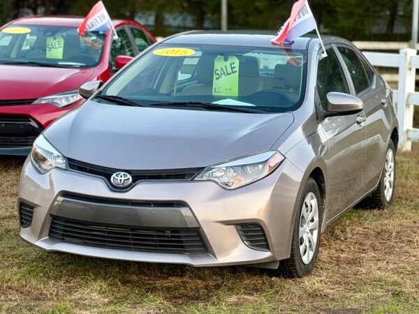 2015 TOYOTA COROLLA L 
30,MIL MILLAS