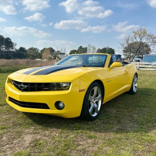2012 CHEVROLET CAMARO RS CONVERTIBLE | 128K MILES